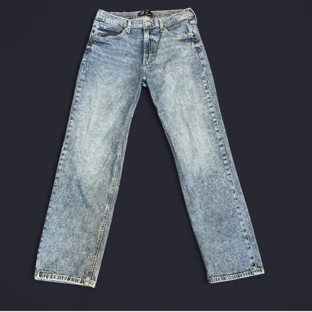 GAP Blue Straight Jeans 90’s loose Classic Style avid like wash for a retro vibe